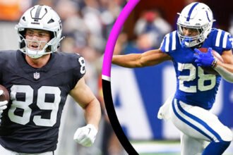 Las Vegas Raiders vs Colts Match Player Stats