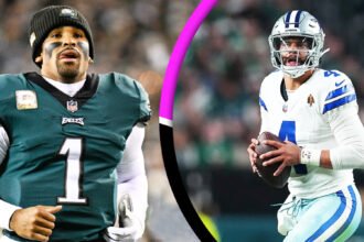 Dallas Cowboys vs Philadelphia Eagles Match Player Stats