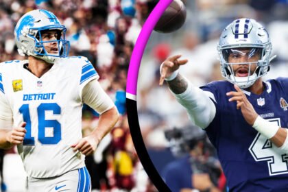 Detroit Lions vs Dallas Cowboys Match Player Stats