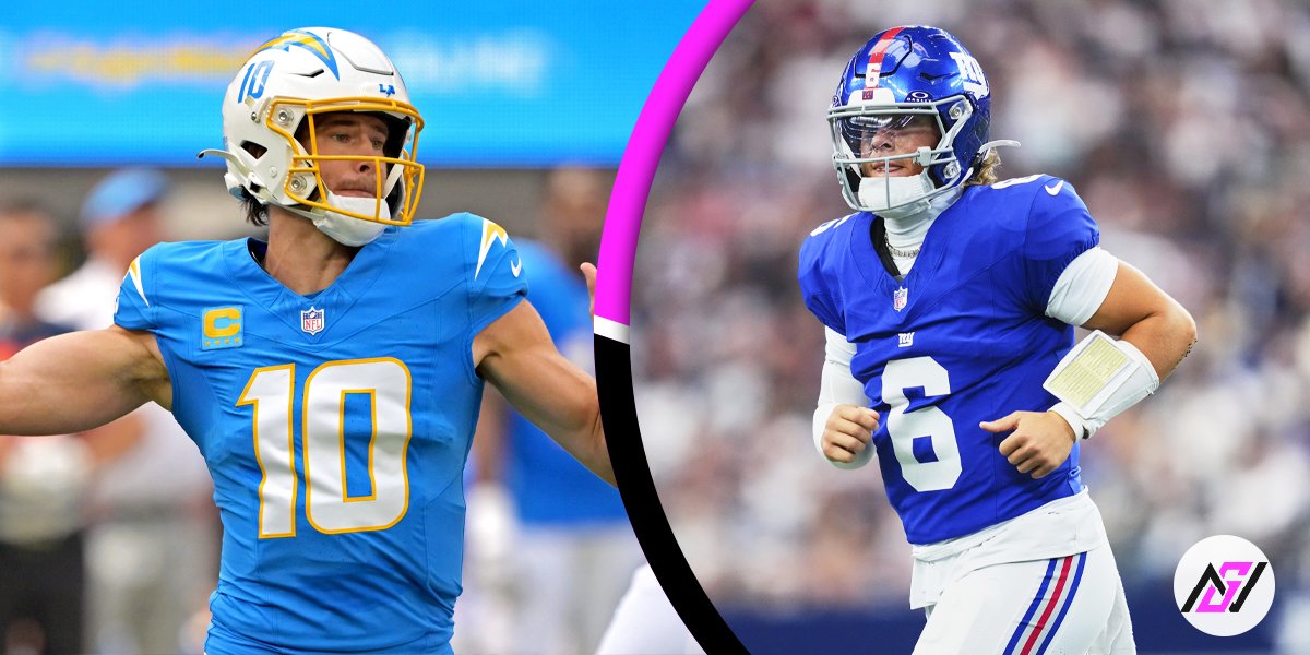 Los Angeles Chargers vs New York Giants Match Player Stats