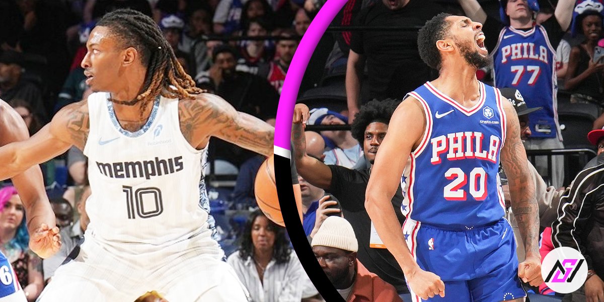 Memphis Grizzlies vs Philadelphia 76ers Player Stats