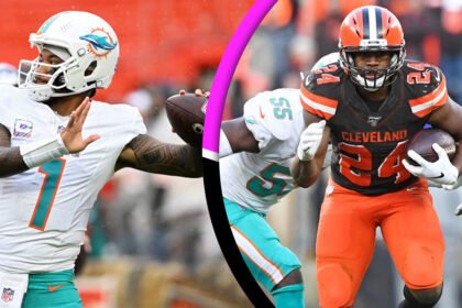 Miami Dolphins vs Cleveland Browns Match Player Stats
