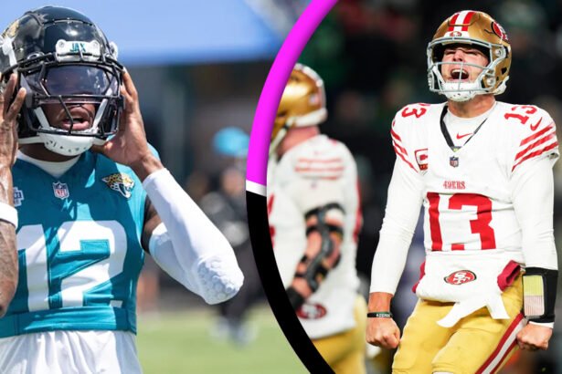 Jacksonville Jaguars vs 49ers Match Player Stats