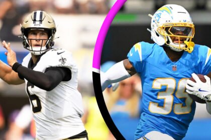 New Orleans Saints vs Los Angeles Chargers Match Player