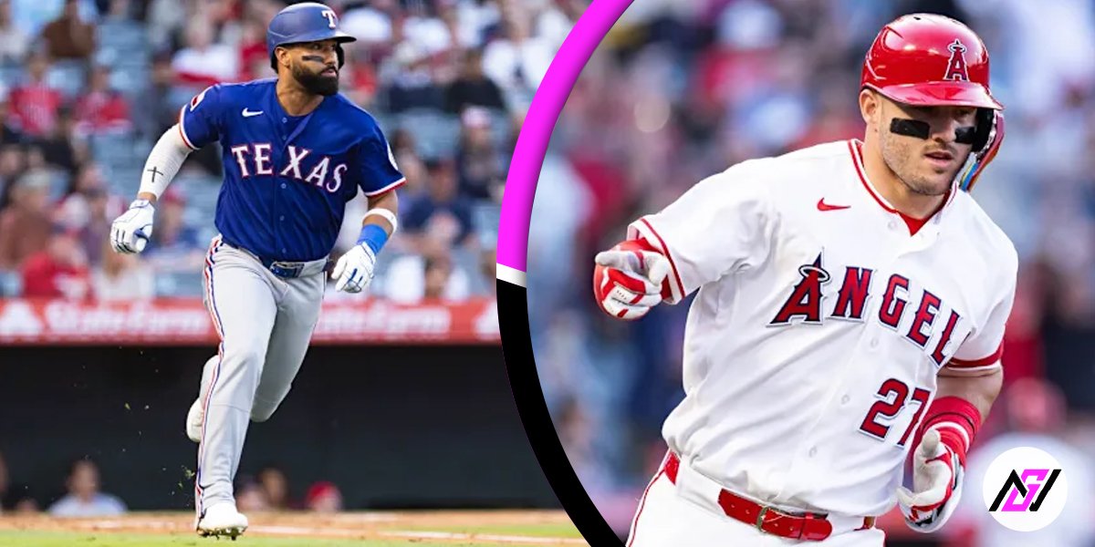 Texas Rangers vs Los Angeles Angels Match Player Stats