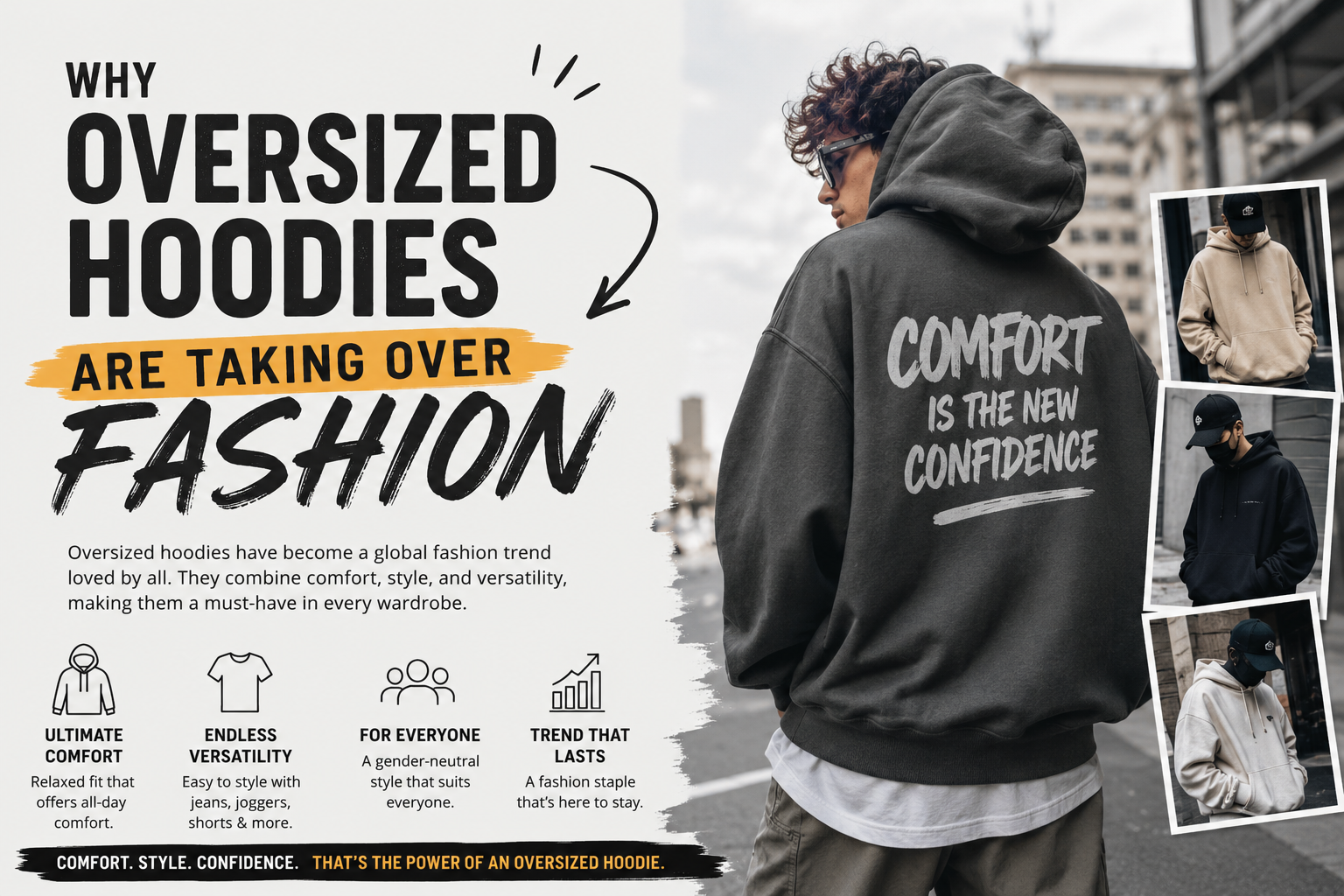 Why Oversized Hoodies Are Taking Over Fashion