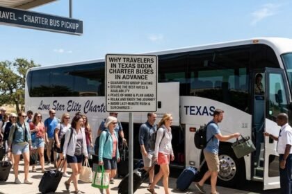 Why Travelers in Texas Book Charter Buses in Advance